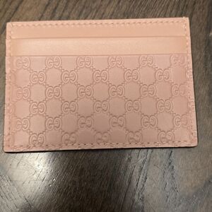 Gucci Pink Card Holder